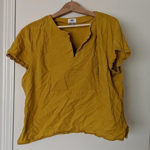 Mustard crop top - Picture 1 of 2